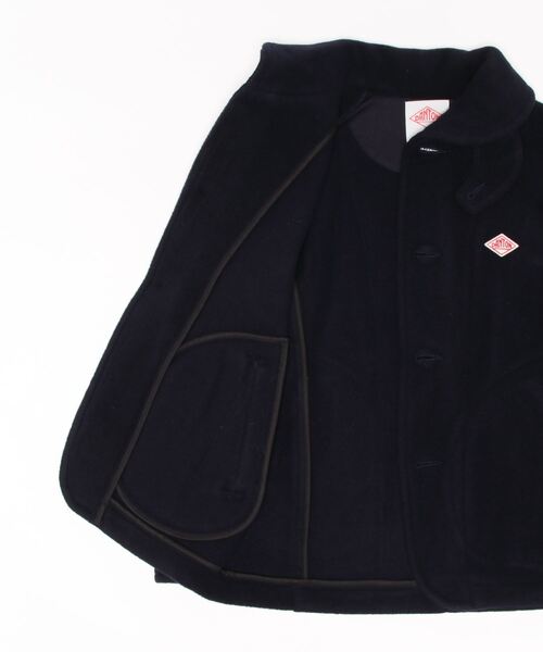 DANTON（ダントン）の「DANTON | ウールモッサ シングルジャケット WOMEN（その他アウター・レディース・ネイビー・36/34）」の3枚目の写真
