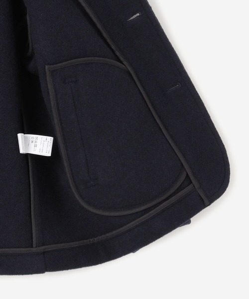 DANTON（ダントン）の「DANTON | ウールモッサ シングルジャケット WOMEN（その他アウター・レディース・ネイビー・36/34）」の7枚目の写真