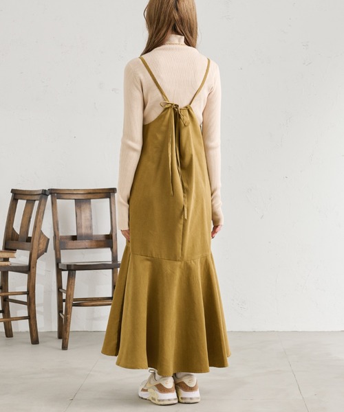 Ambre Neige（アンブルネージュ）の「起毛マーメイドキャミワンピース／【WEB/EC限定商品】（ワンピース・レディース・ダークブラウン/ブラック/ライトブラウン・FREE）」の19枚目の写真