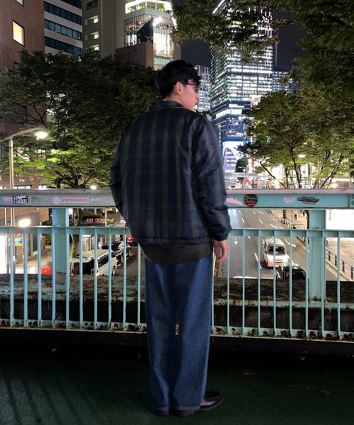 CIAOPANIC（チャオパニック）の「2WAYリバーシブル ボリュームコーチジャケット（ダウンジャケット/コート・レディース・グレー/スカイブルー/オレンジ・MEDIUM/LARGE）」の21枚目の写真