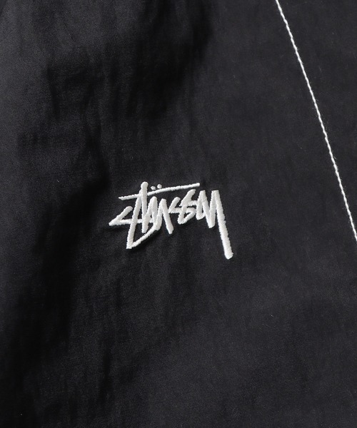 STUSSY（ステューシー）の「STUSSY/ステューシー Nylon Folsom コーチジャケット（カバーオール・メンズ・ラベンダー/ブラック・M/L/XL）」の11枚目の写真