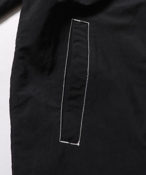 STUSSY（ステューシー）の「STUSSY/ステューシー Nylon Folsom コーチジャケット（カバーオール・メンズ・ラベンダー/ブラック・M/L/XL）」の8枚目の写真