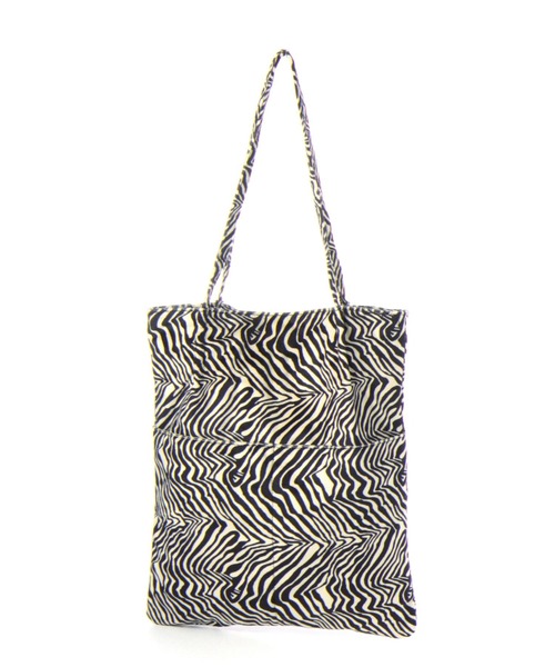 LEPSIM（レプシィム）の「アソート2ポケットトートバッグ　162529（トートバッグ・レディース・ブルー/アイボリー/ゼブラ・ONE SIZE）」の10枚目の写真