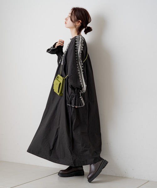 Kastane（カスタネ）の「ソフィア刺繍ワンピース（ワンピース・レディース・ホワイト/ブラック・FREE）」の20枚目の写真