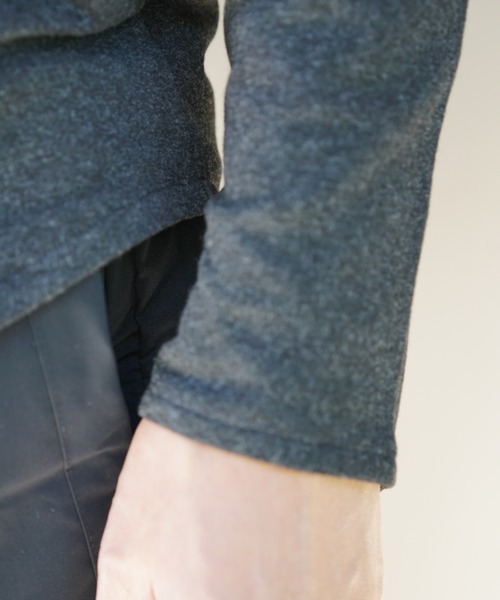 MAJESTIC FILATURES（マジェスティックフィラチュール）の「MAJESTIC FILATURES/マジェスティックフィラチュール/VISCOSE シャツ（シャツ/ブラウス・メンズ・チャコール/ブラック・M/L/S）」の4枚目の写真