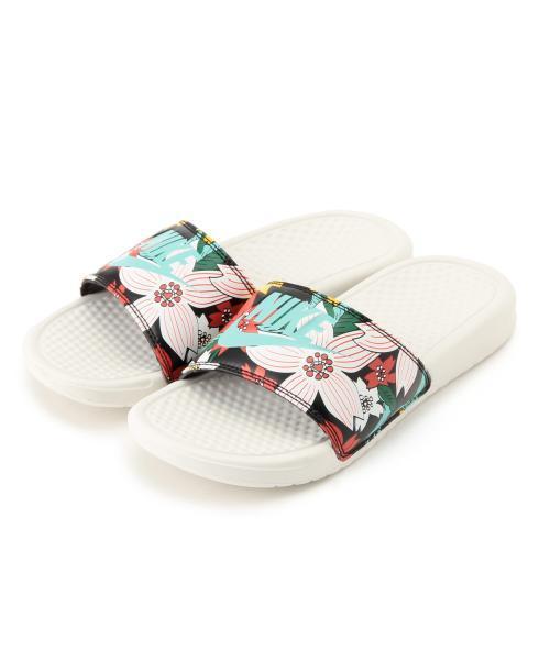 NIKE（ナイキ）の「NIKE / ベナッシ JDI プリント（618919)（サンダル・レディース・ブラック/レッド・25/23/24）」の10枚目の写真