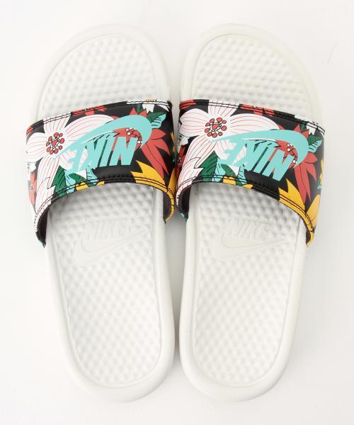 NIKE（ナイキ）の「NIKE / ベナッシ JDI プリント（618919)（サンダル・レディース・ブラック/レッド・25/23/24）」の7枚目の写真