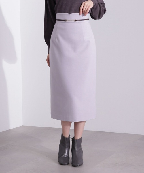 PROPORTION BODY DRESSING（プロポーションボディドレッシング）の「パールベルトタイトスカート / 1213120102（スカート・レディース・ピンク/グレー・X-SMALL/SMALL/MEDIUM）」の9枚目の写真