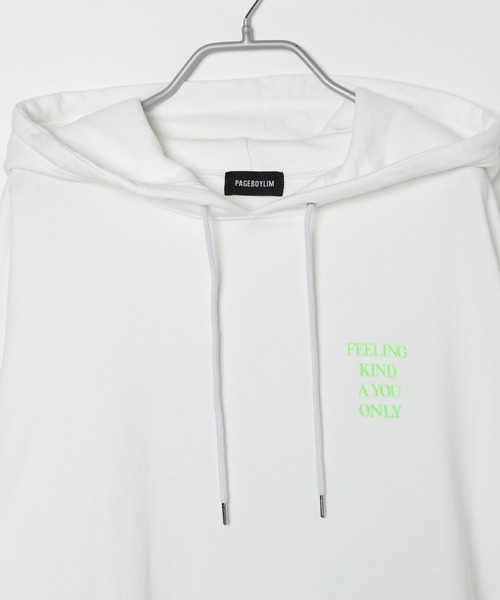 PBLIM(ページボーイリム)の「PAGEBOYLIM/カラーロゴフーディー(パーカー・レディース・ネイビー/オフホワイト・MEDIUM/LARGE)」の17枚目の写真