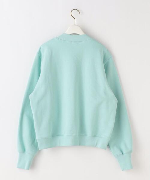 Steven Alan（スティーブンアラン）の「＜Steven Alan＞COTTON SWEAT ZIP CARDIGAN/カーディガン（カーディガン/ボレロ・レディース・オフホワイト/ライトブルー・FREE）」の11枚目の写真