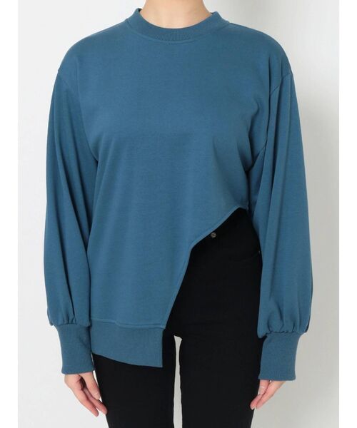 MURUA(ムルーア)の「ヘムカットアシメプルオーバー(Tシャツ/カットソー・レディース・ブラック/ブルー・FREE)」の21枚目の写真