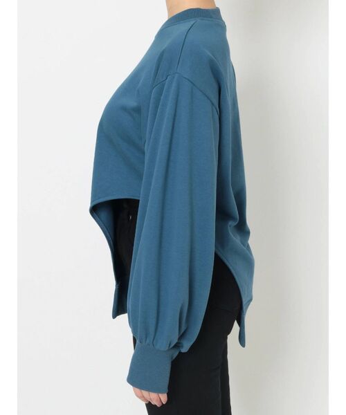 MURUA(ムルーア)の「ヘムカットアシメプルオーバー(Tシャツ/カットソー・レディース・ブラック/ブルー・FREE)」の22枚目の写真