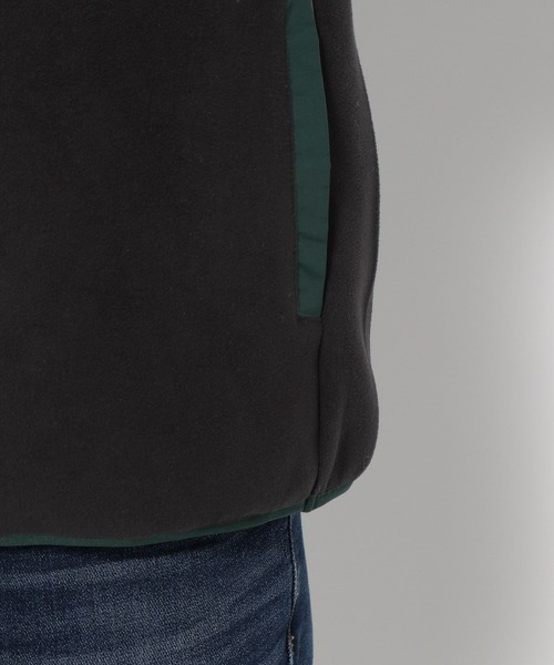 BAYFLOW(ベイフロー)の「フリーススナッププルオーバー(Tシャツ/カットソー・メンズ・ベージュ/ブラック・MEDIUM/LARGE)」の8枚目の写真