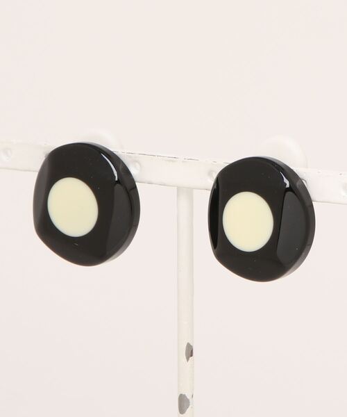 MARION GODART(マリオンゴダール)の「【MARION GODART(マリオンゴダール)】サークルドットイヤリング(イヤリング・レディース・ブラック/ボルドー/グリーン系その他2・FREE)」の17枚目の写真