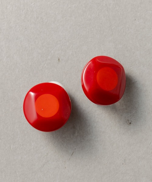 MARION GODART(マリオンゴダール)の「【MARION GODART(マリオンゴダール)】サークルドットイヤリング(イヤリング・レディース・ブラック/ボルドー/グリーン系その他2・FREE)」の18枚目の写真