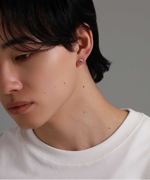 SAND”スタッドピアス/シルバー925【LION HEART / ライオンハート