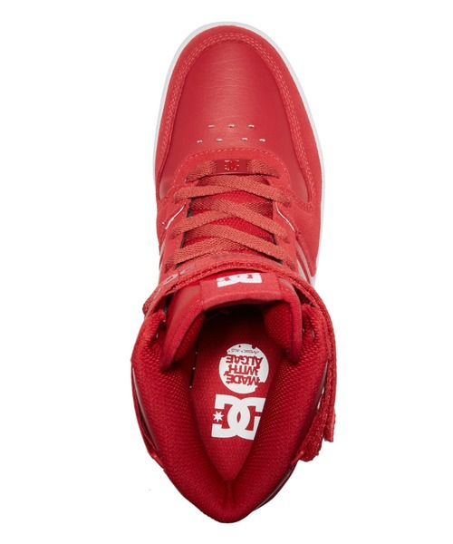 DC SHOES(ディーシーシューズ)の「PENSFORD/DCハイカットスニーカー(スニーカー・メンズ・レッド/ウィート・25cm/28.5cm/28cm/30cm/26cm/29cm/26.5cm/25.5cm/24.5cm/27.5cm/27cm/24cm)」の5枚目の写真