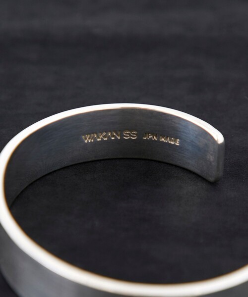 WAKAN SILVER SMITH(ワカンシルバースミス)の「12mm Matte bangle/BN-060/12mmマットバングル(バングル/リストバンド・メンズ・シルバー・FREE)」の4枚目の写真