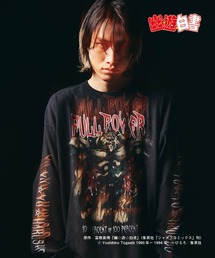 グラムglamb×幽遊白書　コラボ　飛影　長袖Tシャツ　ロングスリーブ　冨樫義博 glambと『幽遊白書』のコラボウェアが予約開始！ 邪王炎殺黒龍波