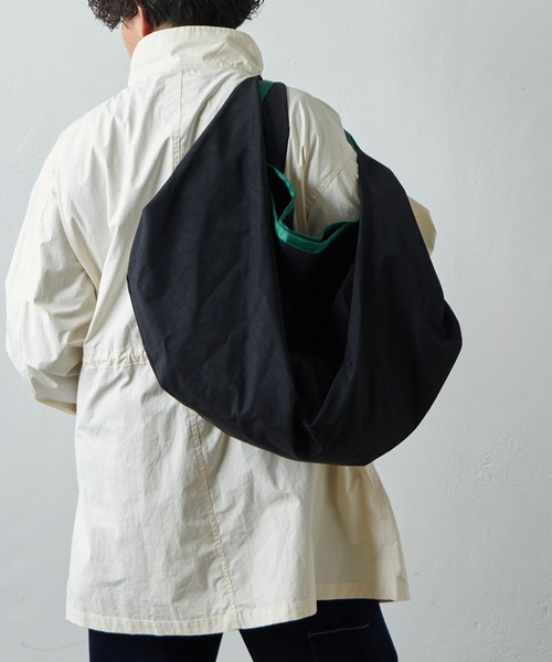 CIAOPANIC TYPY（チャオパニックティピー）の「□ワッシャーナイロンBIGトート（トートバッグ・メンズ・ブルー/ベージュ/オレンジ/ブラック・ONE SIZE）」の2枚目の写真