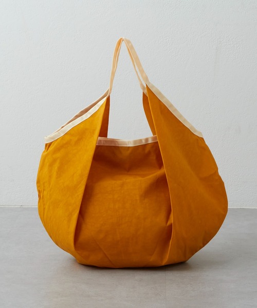 CIAOPANIC TYPY（チャオパニックティピー）の「□ワッシャーナイロンBIGトート（トートバッグ・メンズ・ブルー/ベージュ/オレンジ/ブラック・ONE SIZE）」の7枚目の写真