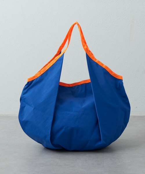 CIAOPANIC TYPY（チャオパニックティピー）の「□ワッシャーナイロンBIGトート（トートバッグ・メンズ・ブルー/ベージュ/オレンジ/ブラック・ONE SIZE）」の8枚目の写真