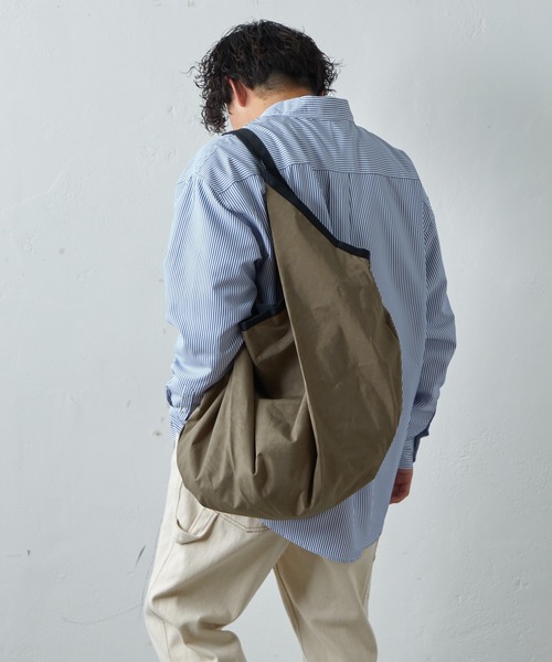 CIAOPANIC TYPY（チャオパニックティピー）の「□ワッシャーナイロンBIGトート（トートバッグ・メンズ・ブルー/ベージュ/オレンジ/ブラック・ONE SIZE）」の14枚目の写真