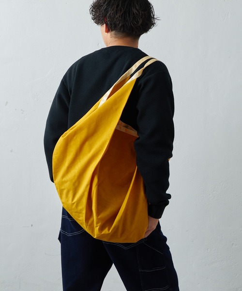 CIAOPANIC TYPY（チャオパニックティピー）の「□ワッシャーナイロンBIGトート（トートバッグ・メンズ・ブルー/ベージュ/オレンジ/ブラック・ONE SIZE）」の20枚目の写真