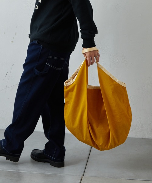 CIAOPANIC TYPY（チャオパニックティピー）の「□ワッシャーナイロンBIGトート（トートバッグ・メンズ・ブルー/ベージュ/オレンジ/ブラック・ONE SIZE）」の21枚目の写真