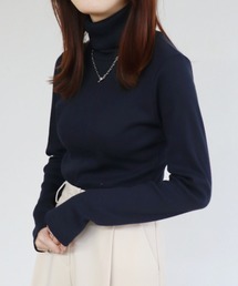 【ZOZO限定】Multi color rib turtle / マルチカラーリブタートル