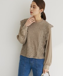 ・Petit Fleur イロイロレースキリカエブラウス