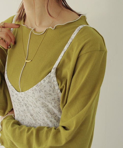 Crisp（クリスプ）の「バックリボンフラワーワンピース（ワンピース・レディース・ホワイト/アイボリー・FREE）」の11枚目の写真