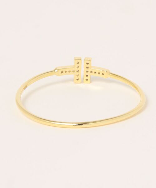 Coo+i（クーイ）の「デザインバングル（バングル/リストバンド・レディース・シルバー/ゴールド/ピンクゴールド・FREE）」の5枚目の写真