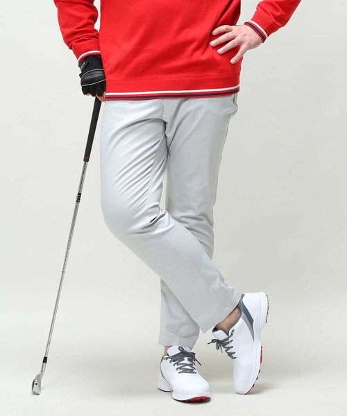 MIZUNO(ミズノ )の「ストレッチ ゴルフパンツ 無地 ムーブパンツ 伸縮 チノパンツ(チノパンツ・メンズ・ベージュ/ホワイト/グレー・5L/4L/6L)」の2枚目の写真