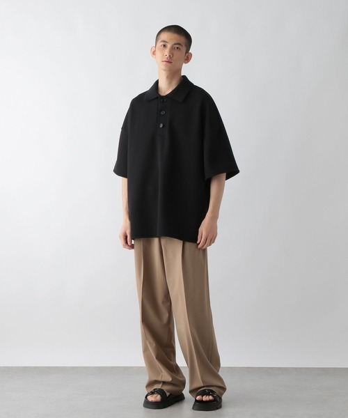 STERNBERG(スタンバーグ)の「STERNBERG/ダンボールポロシャツ/186529(ポロシャツ・メンズ・ブラック・MEDIUM/LARGE)」の13枚目の写真