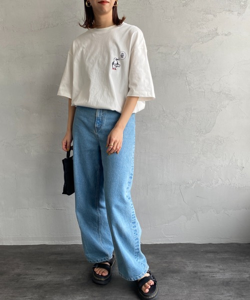 CHUMS（チャムス）の「[CHUMS/チャムス] IM NOT A PENGUIN オーバーサイズバックプリントTシャツ（Tシャツ/カットソー・レディース・サックスブルー/ベージュ/ホワイト/ブラック・MEDIUM/XL/L/M）」の18枚目の写真