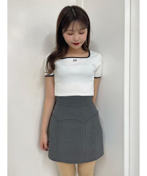 EATME(イートミー)の「コルセットラインスカート(スカート・レディース・その他1/ピンク/ブラック・SMALL/MEDIUM)」の12枚目の写真