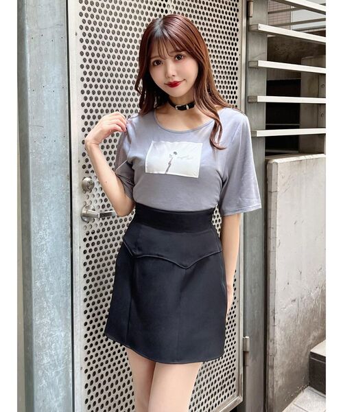EATME(イートミー)の「コルセットラインスカート(スカート・レディース・その他1/ピンク/ブラック・SMALL/MEDIUM)」の17枚目の写真