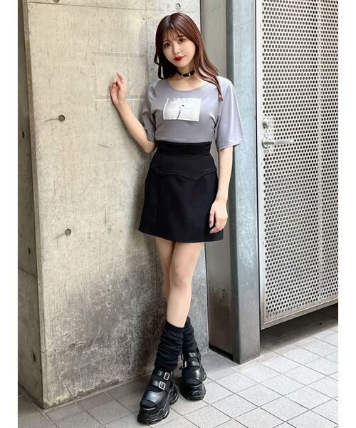 EATME(イートミー)の「コルセットラインスカート(スカート・レディース・その他1/ピンク/ブラック・SMALL/MEDIUM)」の18枚目の写真