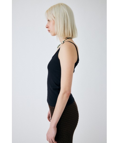 MOUSSY(マウジー)の「BOLERO AND CAMI セット(カーディガン/ボレロ・レディース・ブラック/ライトベージュ/ブラック系その他/ブルー系その他・FREE)」の10枚目の写真