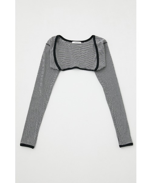 MOUSSY(マウジー)の「BOLERO AND CAMI セット(カーディガン/ボレロ・レディース・ブラック/ライトベージュ/ブラック系その他/ブルー系その他・FREE)」の21枚目の写真