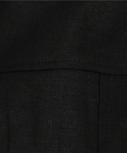 mystic（ミスティック）の「【Omekashi】ワイドサロペット（サロペット/オーバーオール・レディース・オフホワイト/ネイビー/ブラック・ﾌﾘ-）」の11枚目の写真