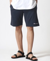 Champion/チャンピオン コットンUSA ヘビーウェイト カットソー ロゴ ワンポイント刺繍 ショートパンツ/ハーフパンツ/無地ショーツ/レディース メンズ