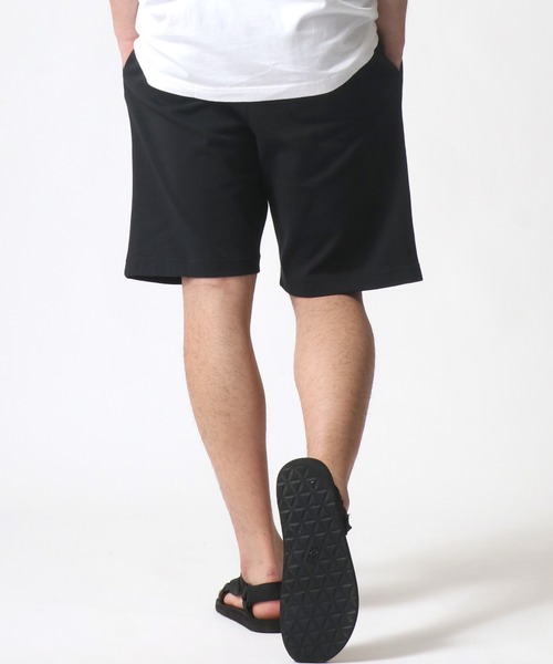 Champion（チャンピオン）の「Champion/チャンピオン コットンUSA ヘビーウェイト カットソー ロゴ ワンポイント刺繍 ショートパンツ/ハーフパンツ/無地ショーツ/レディース メンズ（スウェットパンツ・メンズ・ネイビー/チャコール/ホワイト/ブラック/グレー・M/XL/L）」の18枚目の写真