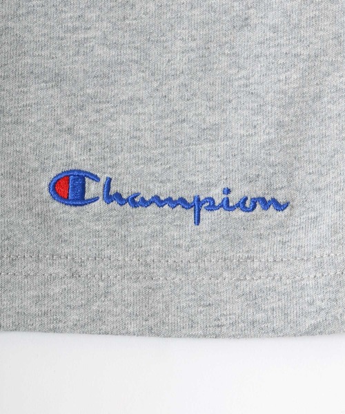 Champion（チャンピオン）の「Champion/チャンピオン コットンUSA ヘビーウェイト カットソー ロゴ ワンポイント刺繍 ショートパンツ/ハーフパンツ/無地ショーツ/レディース メンズ（スウェットパンツ・メンズ・ネイビー/チャコール/ホワイト/ブラック/グレー・M/XL/L）」の13枚目の写真