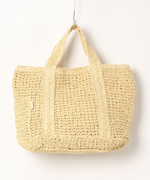 ROOTOTE（ルートート）の「ルートート/手編み EU.デリ.パニエ-A（かごバッグ・レディース・ミント/クリーム/ラベンダー/ピンク/スミクロ/ブルー・FREE）」の2枚目の写真