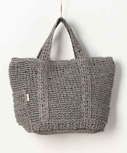 ROOTOTE（ルートート）の「ルートート/手編み EU.デリ.パニエ-A（かごバッグ・レディース・ミント/クリーム/ラベンダー/ピンク/スミクロ/ブルー・FREE）」の18枚目の写真