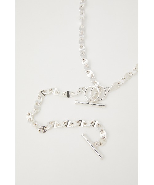 SLY（スライ）の「R/C 3WAY CHAIN ACCESSORY リアルコーティング 3ウェイ チェーン アクセサリー ネックレス ブレスレッド（ネックレス・レディース・シルバー・FREE）」の2枚目の写真