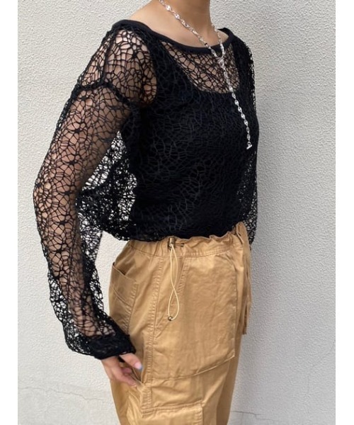 SLY（スライ）の「R/C 3WAY CHAIN ACCESSORY リアルコーティング 3ウェイ チェーン アクセサリー ネックレス ブレスレッド（ネックレス・レディース・シルバー・FREE）」の10枚目の写真