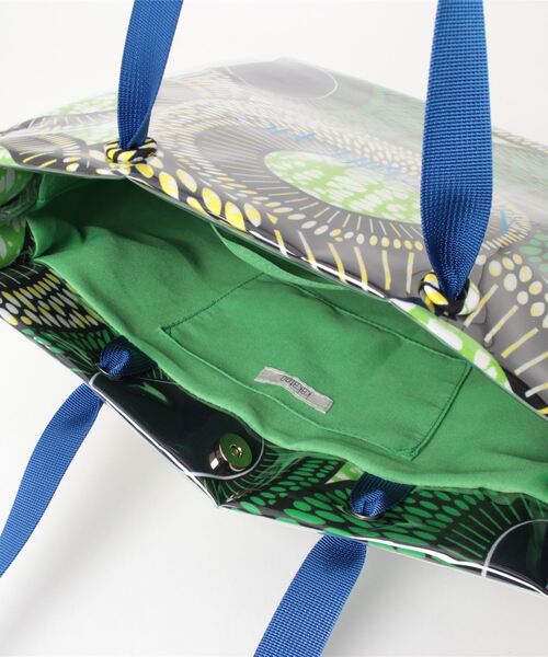 kakatoo（カカトゥ）の「カカトゥ kakatoo / アフリカンプリントマーケットトートバッグ（トートバッグ・レディース・アイボリー/ブルー/グリーン・FREE）」の7枚目の写真